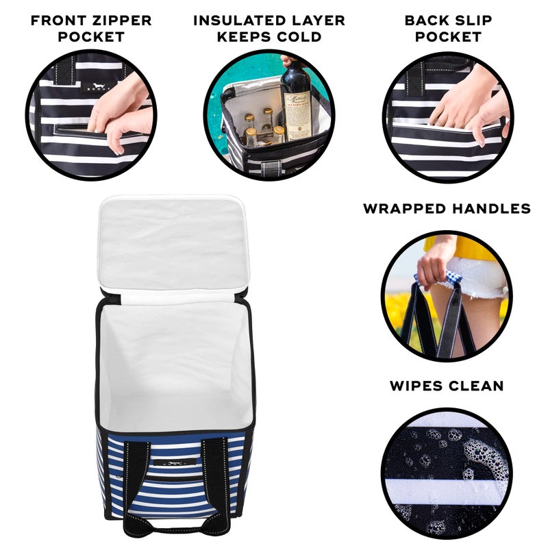 SCOUT Pleasure Chest - Soft, Lightweight, Insulated Cooler, Fits 5 Wine Bottles, Cooler for Beach, Pool, Boat, and Picnics - Image 2